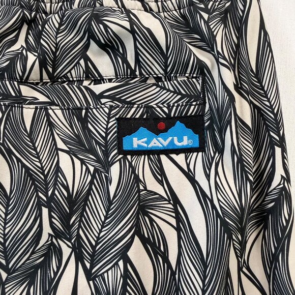Kavu Tela Pant in Ink Leaf Size Medium - Picture 8 of 13
